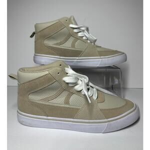 Airwalk Men's Grind Lace High Top Sneaker Shoes Suede Tan Beige Size 9 Casual